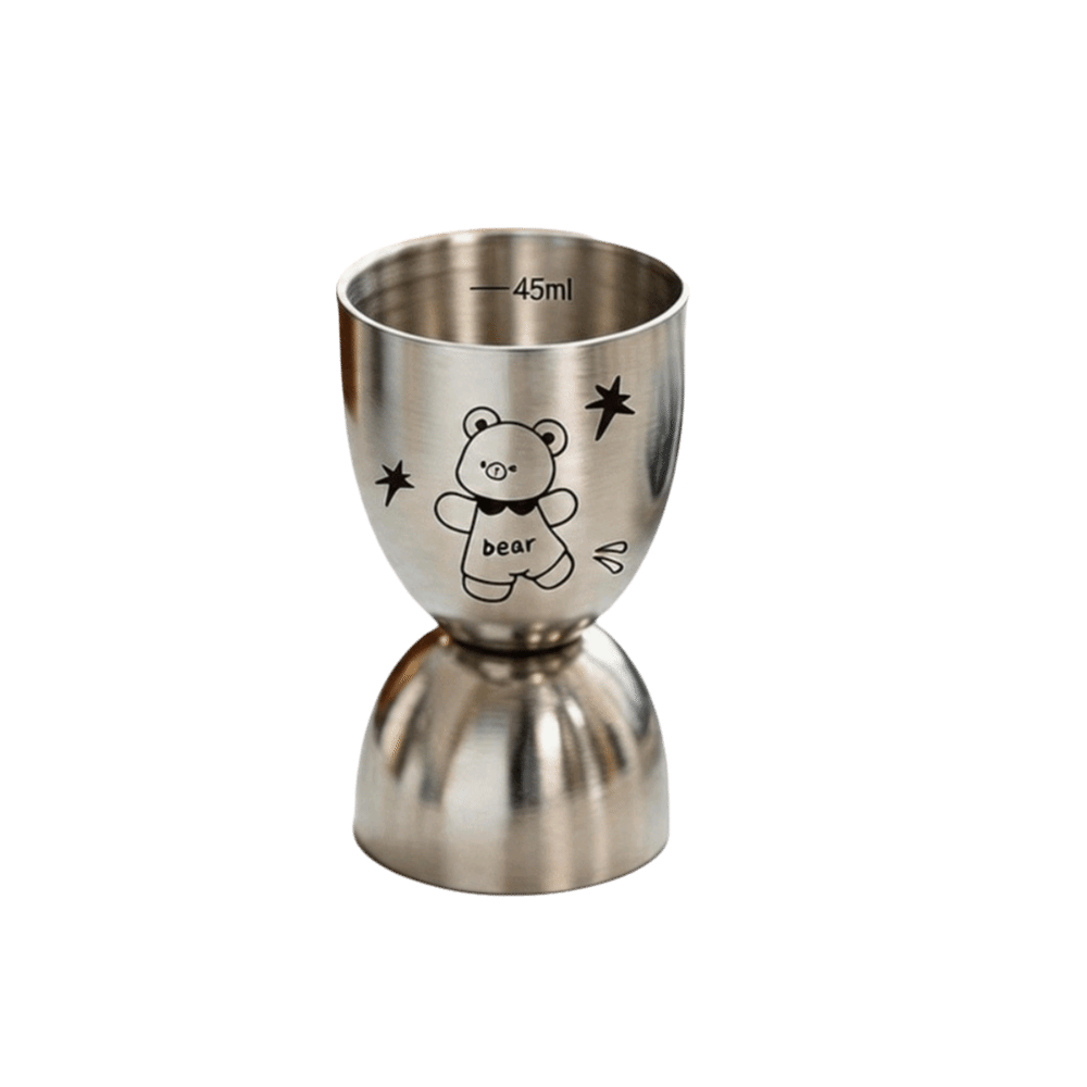 Jigger Double Sided - 30/60ML Stainless Steel Jigger with Scale