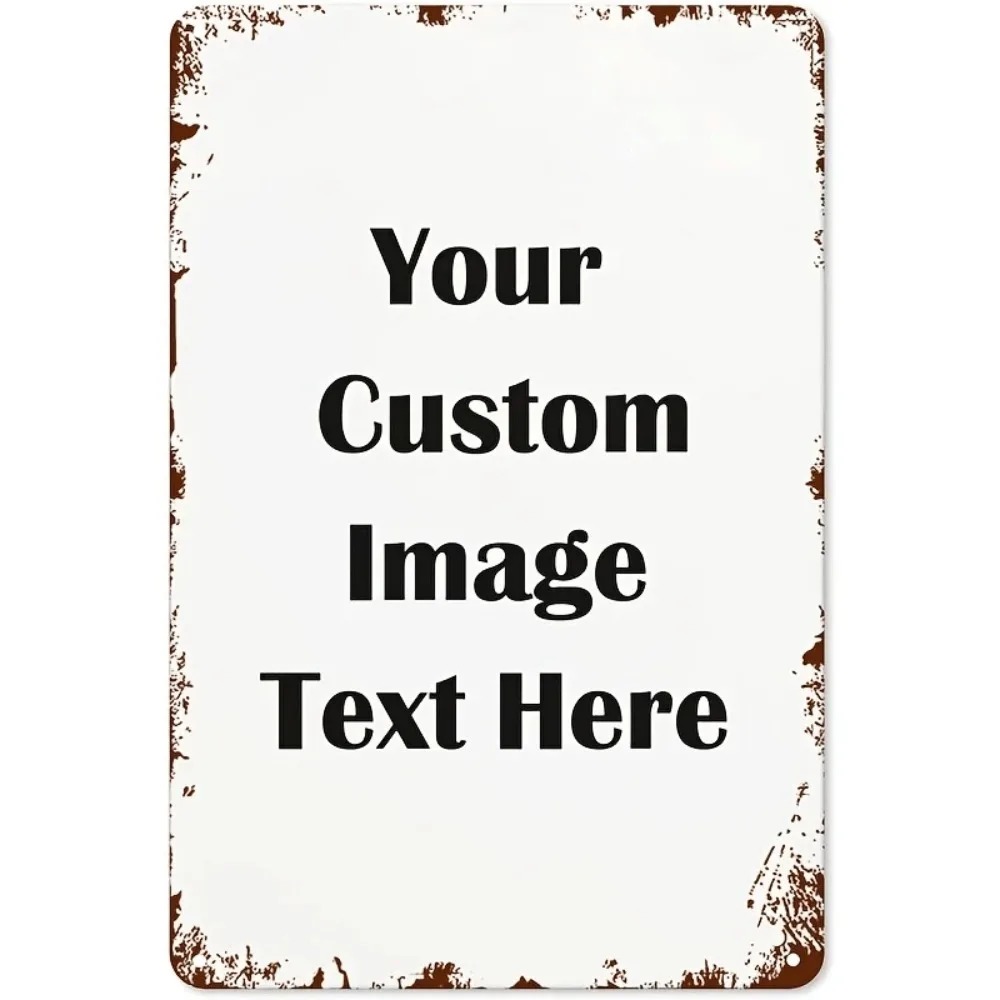 1pc 2D Flat Waterproof Rustic  - Home Bar Signs ulasan dan harga