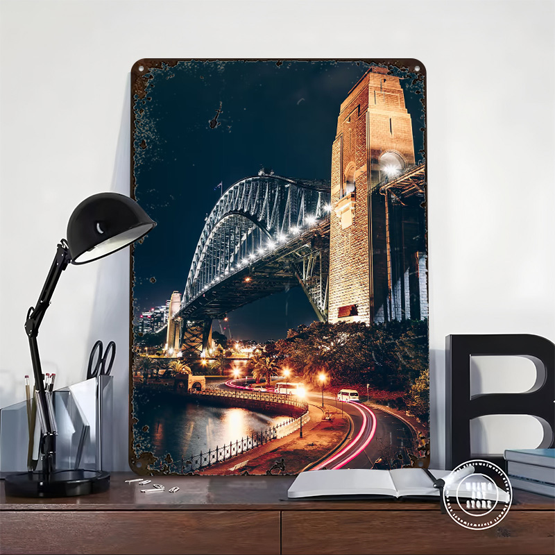 Sydney Harbour Bridge Poster C - Home Bar Sydney ulasan dan harga