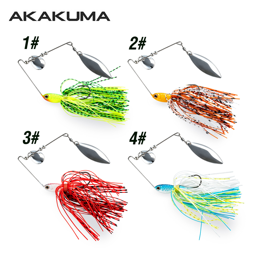 4pcs 18g Spinnerbait Fishing L - Jigger Double Sided ulasan dan harga