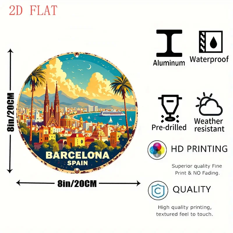 Round 8in Barcelona Spain Land - Home Barcelona ulasan dan harga