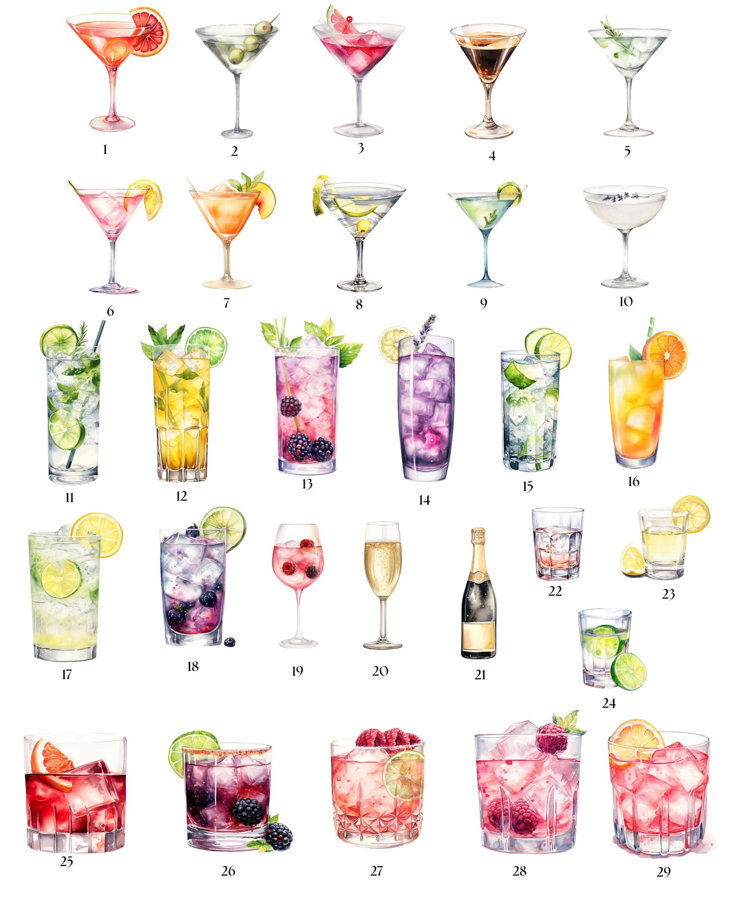 Signature drinks sign | signat - Cocktail Recipe Book ulasan dan harga