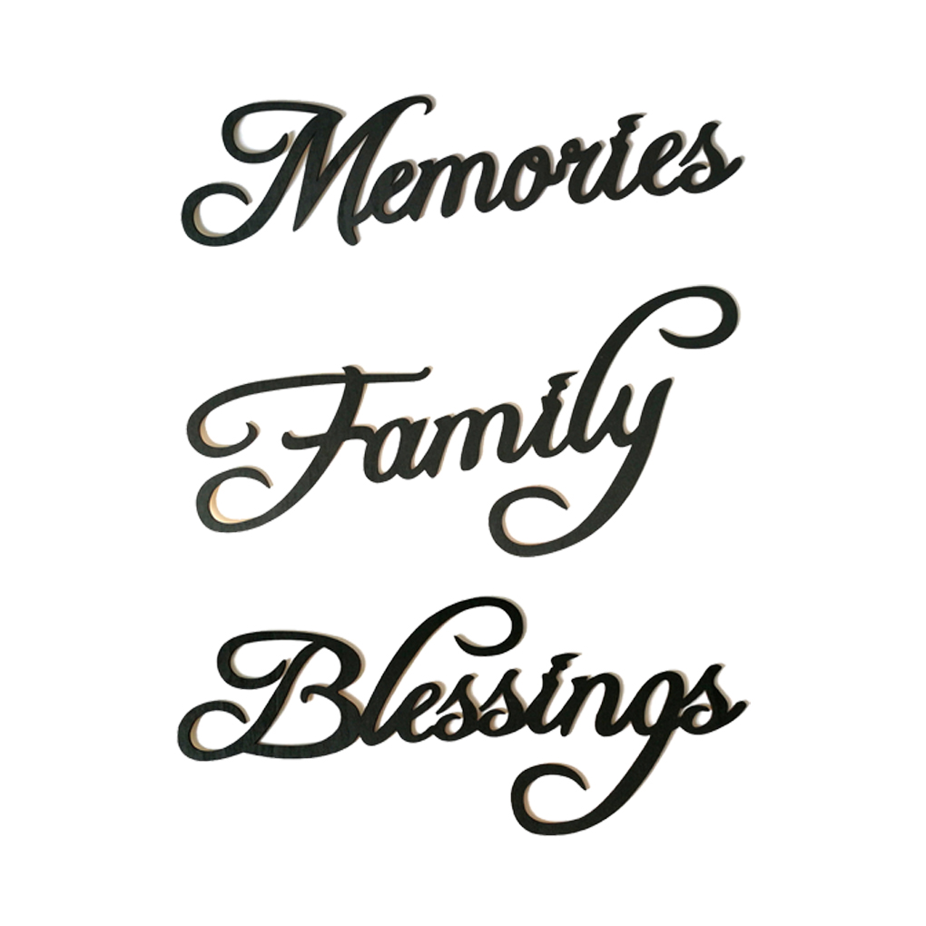 Family Memories Blessings Lett - Home Bar Word ulasan dan harga