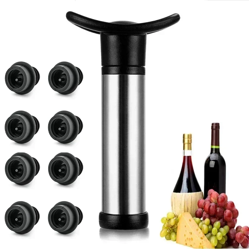 Vacuum Wine Pump Kit with Wine - Wine Preservation Pump ulasan dan harga