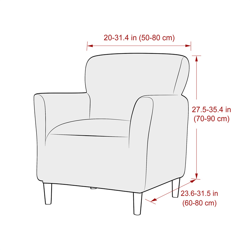 1PC Stretch Spandex Tub Chair  - Home Bar Seating ulasan dan harga