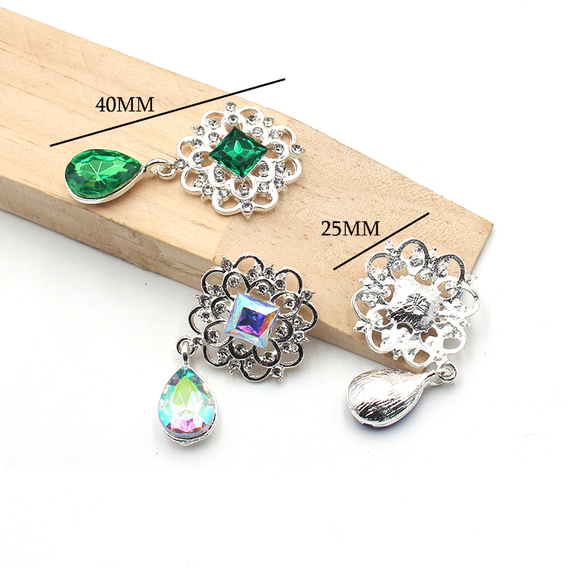 Shiny 25 * 46MM 10Pcs Crystal  - Cocktail Recipe Book ulasan dan harga