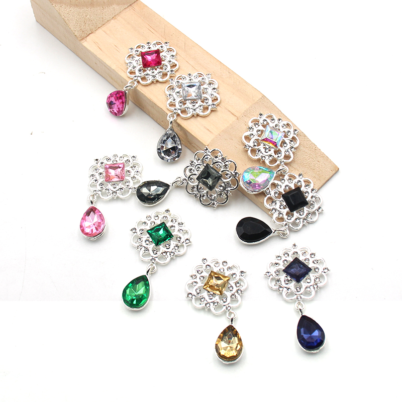 Shiny 25 * 46MM 10Pcs Crystal  - Cocktail Recipe Book ulasan dan harga