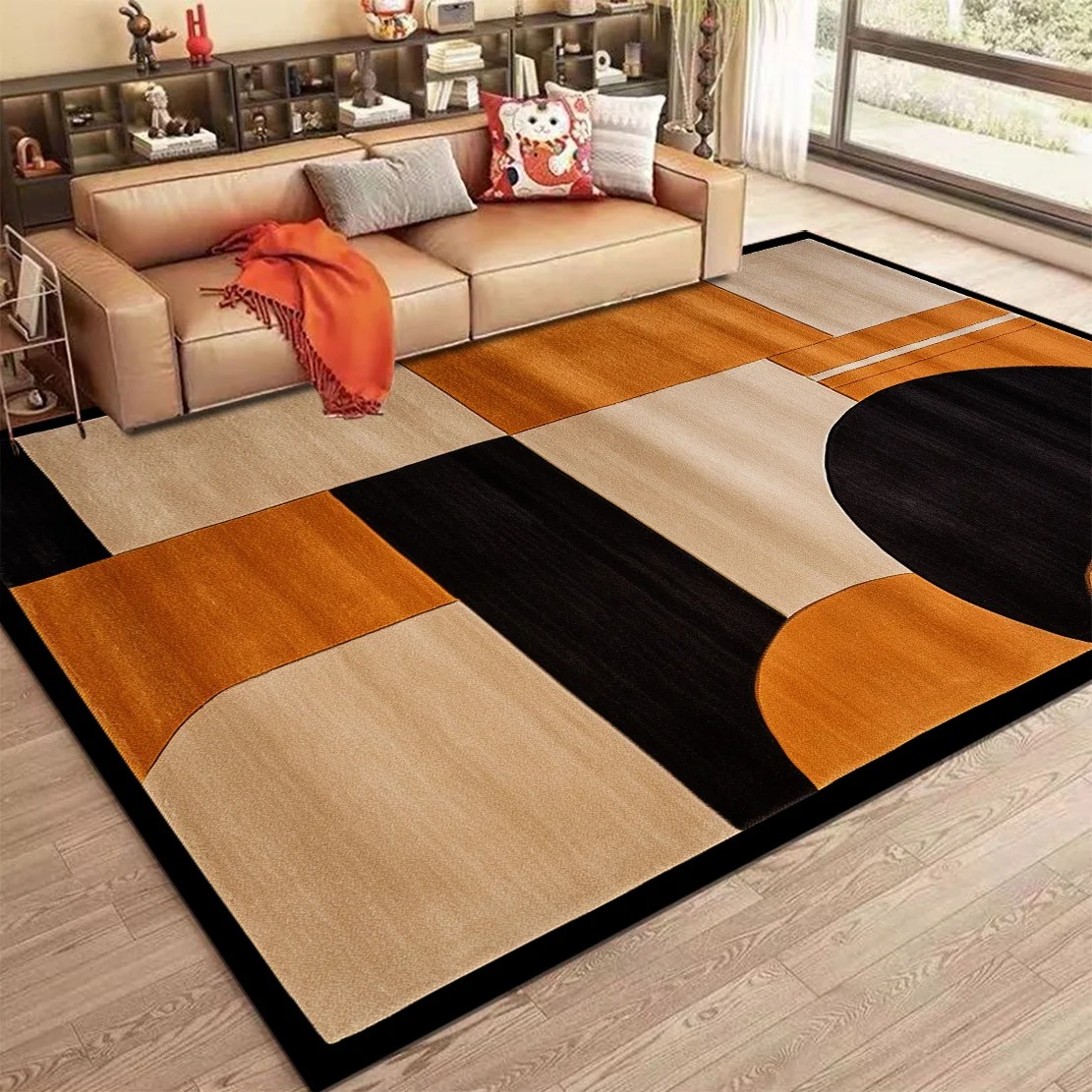 Nordic Abstract Carpet for Liv - Home Bar Seating ulasan dan harga