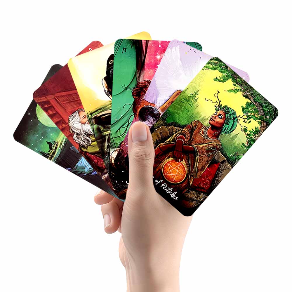 78pcs Light Prophet Tarot Card - Cocktail Recipe Book ulasan dan harga