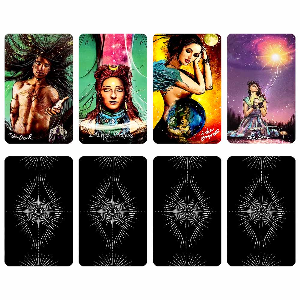 78pcs Light Prophet Tarot Card - Cocktail Recipe Book ulasan dan harga