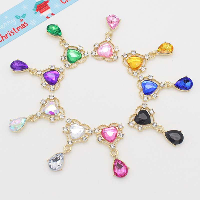 10Pc 20*40mm NEW Heart Crystal - Cocktail Recipe Book ulasan dan harga
