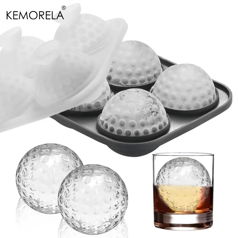 Ice Cube Tray Silicone with Li - Ice Mold Sphere ulasan dan harga
