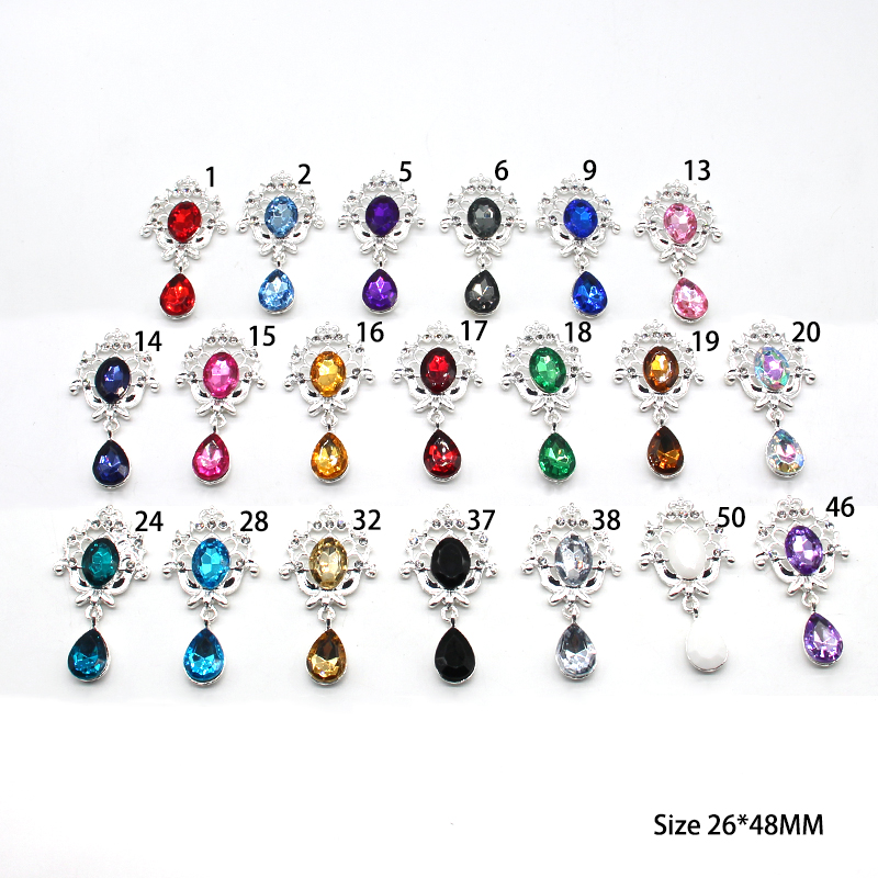 Shiny 26*48MM 10Pcs Crystal Rh - Cocktail Recipe Book ulasan dan harga