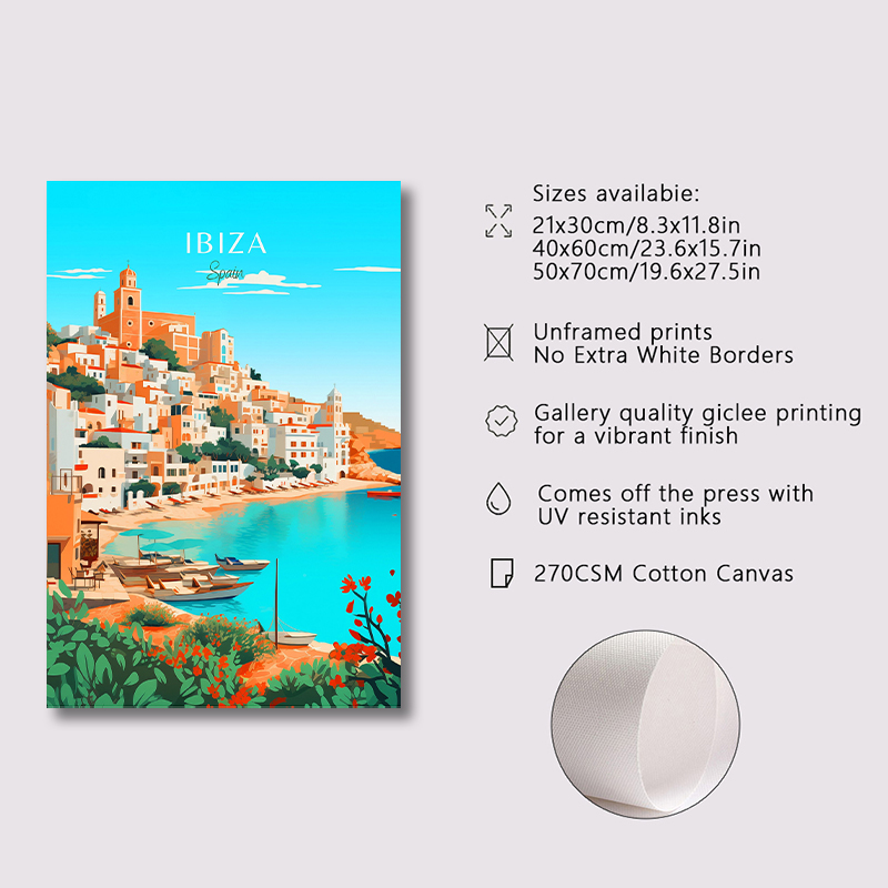 Spain Travel Poster Paris Gran - Home Barcelona ulasan dan harga
