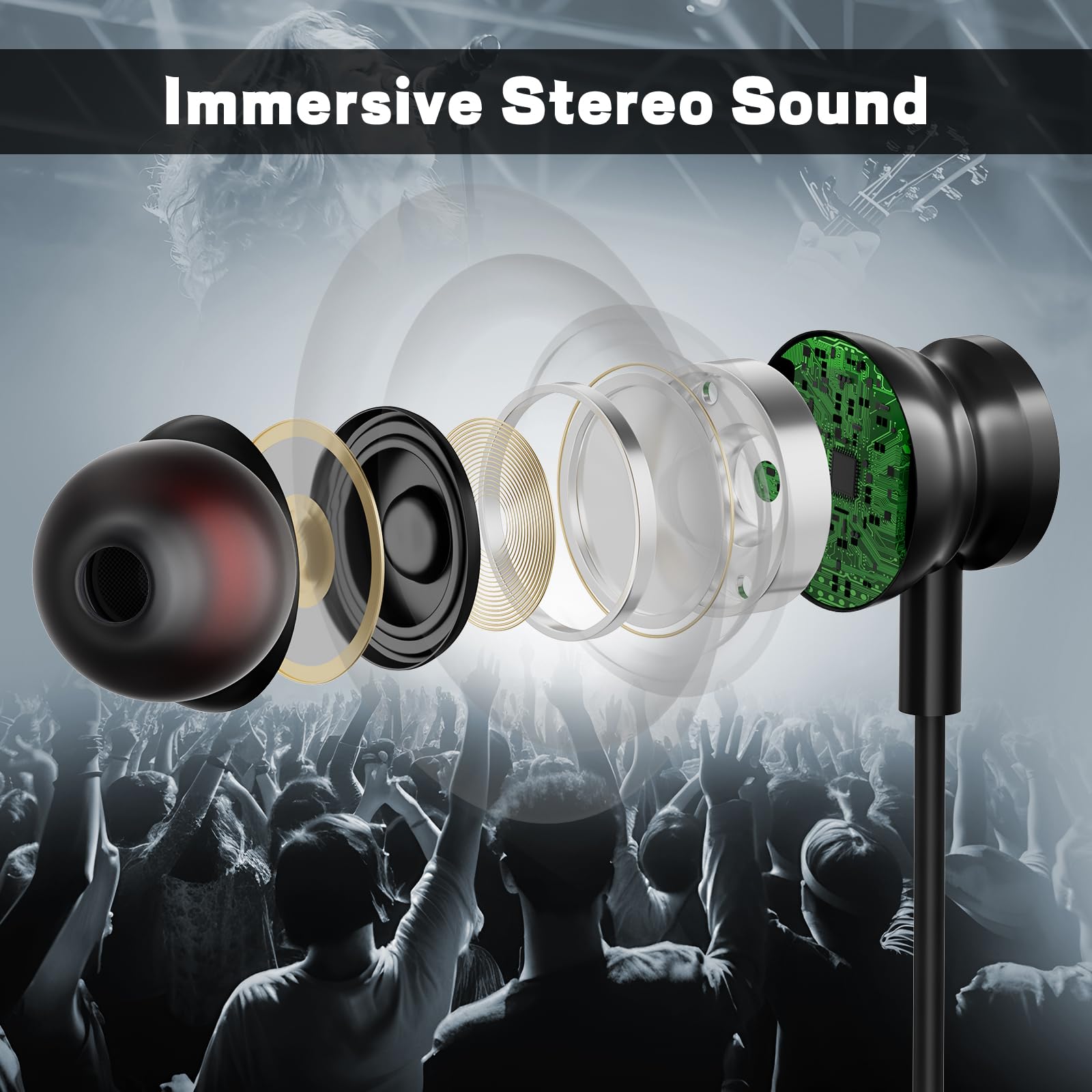 Type C Wired Headphones 3.5mm  - Home Bar Iphone ulasan dan harga