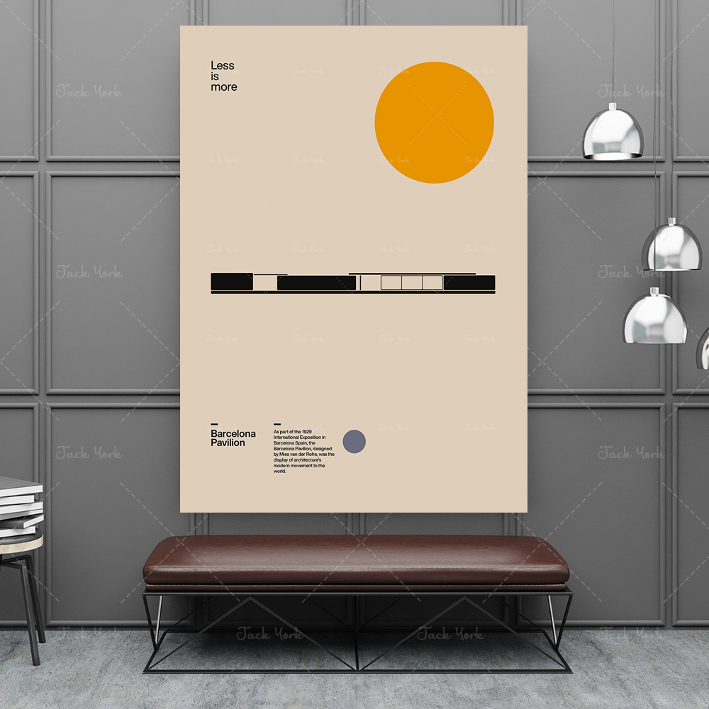 Ludwig Mies van der Rohe Barce - Home Barcelona ulasan dan harga