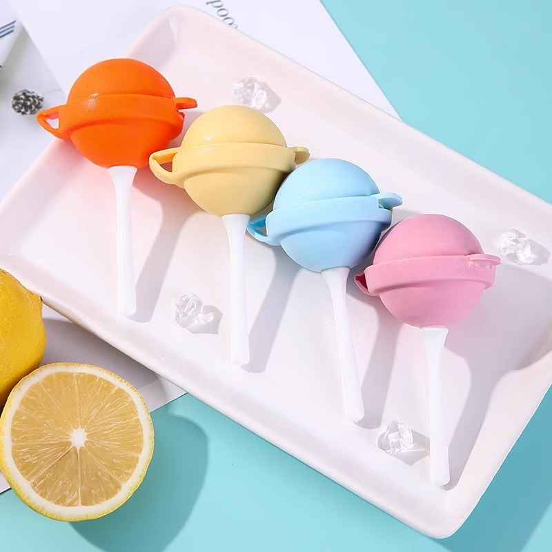 4 PCS Lollipop Ice Ball Mold S - Ice Mold Sphere ulasan dan harga